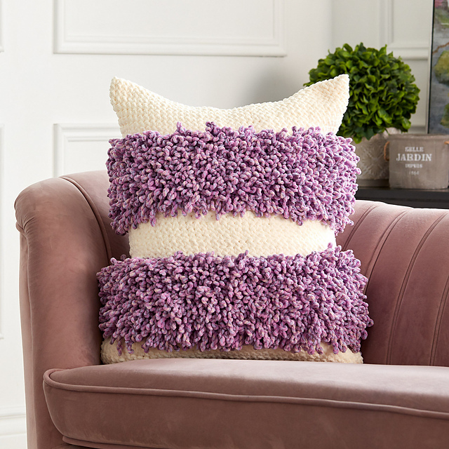 Loopy Stripes Pillow