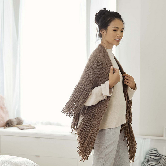 Fringed Shawl