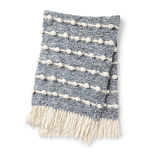Bobble Line Blanket
