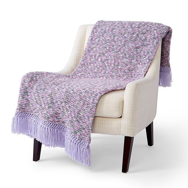 Trimmed With Love Blanket