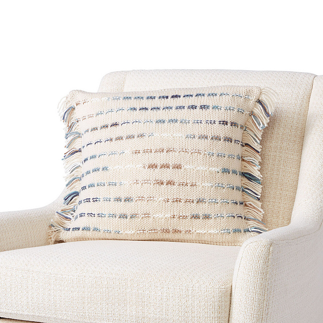 Woven Garter Pillow