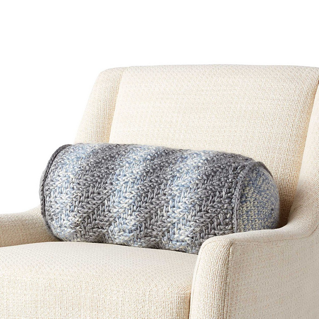 Swirling Stripes Pillow