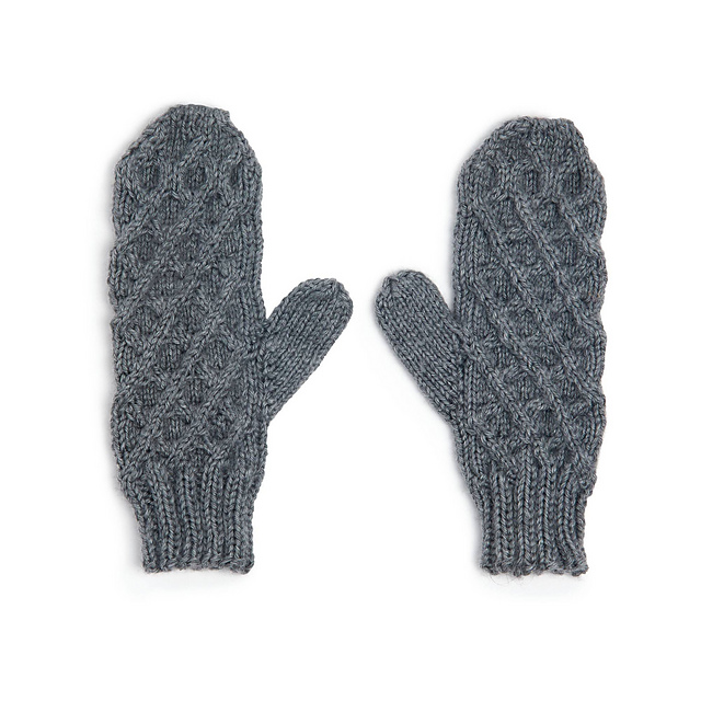 Travelling Lines Mittens