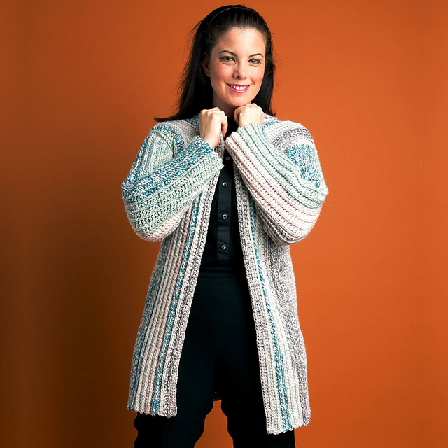 Ribbed Cardigan