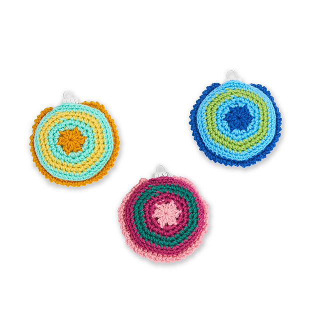 Radiating Rings Ornaments