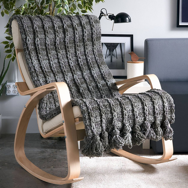 Braided Loops Blanket