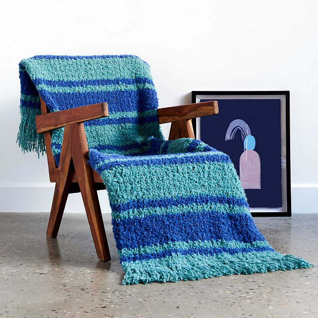 Nautical Stripes Blanket