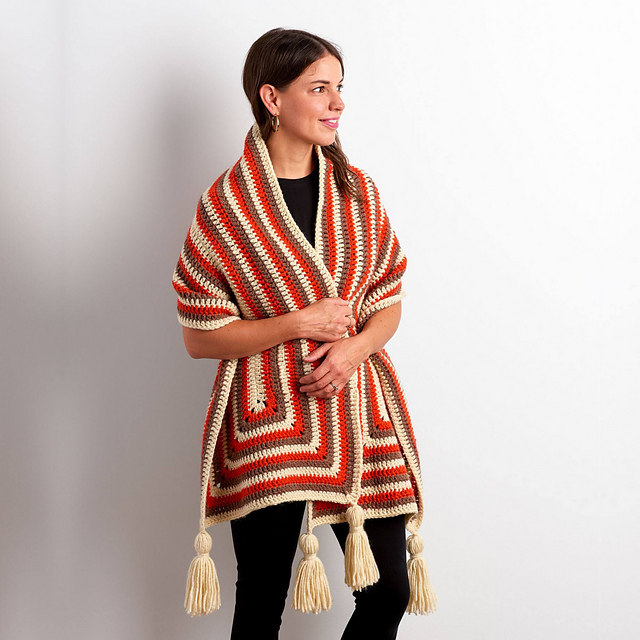 Around the Block Scarf