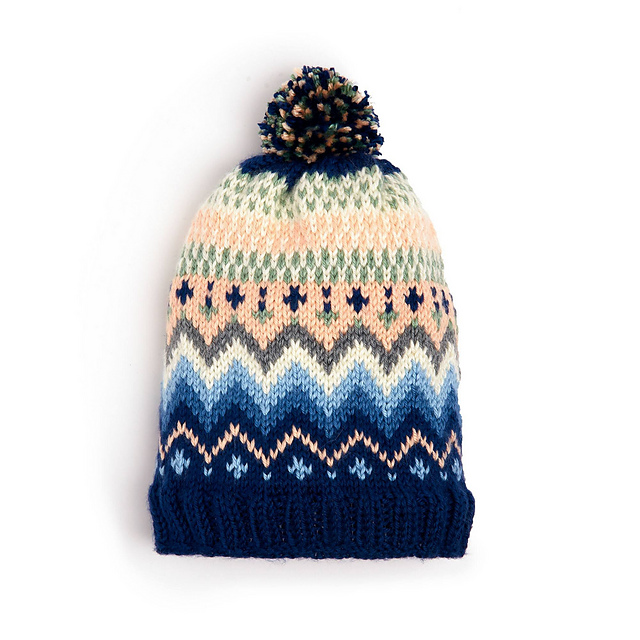 Fair Isle Knit Hat