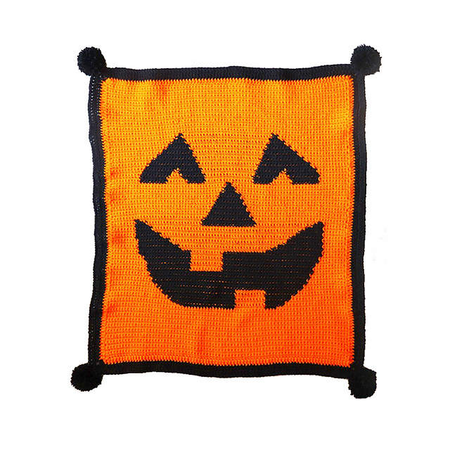 Jack-O-Lantern Blanket