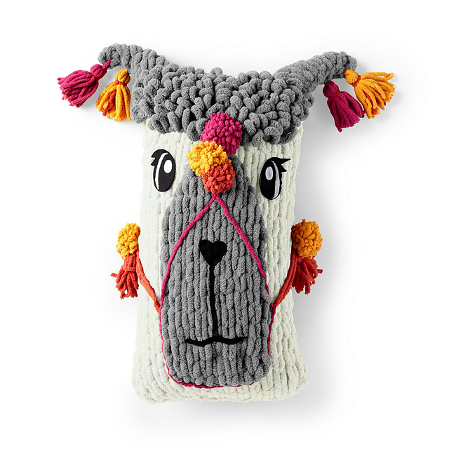 Festive Llama Pillow