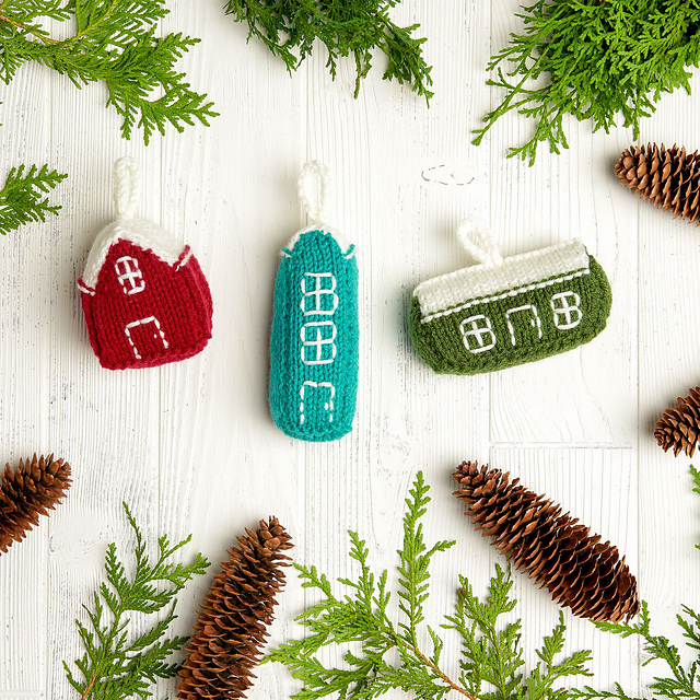Quiet Village Ornaments