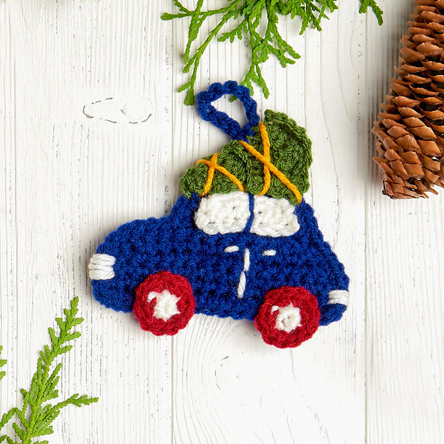 Driving Home For Christmas Ornament