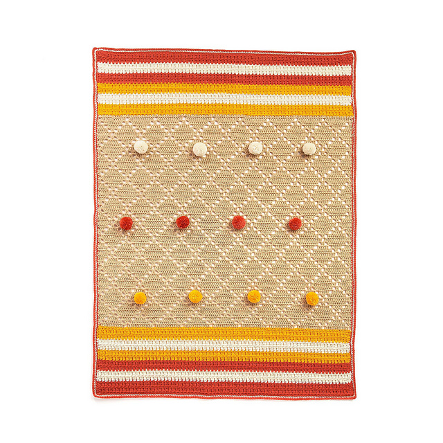 Pompom Party Blanket