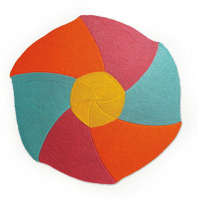 Pinwheel Posy Blanket