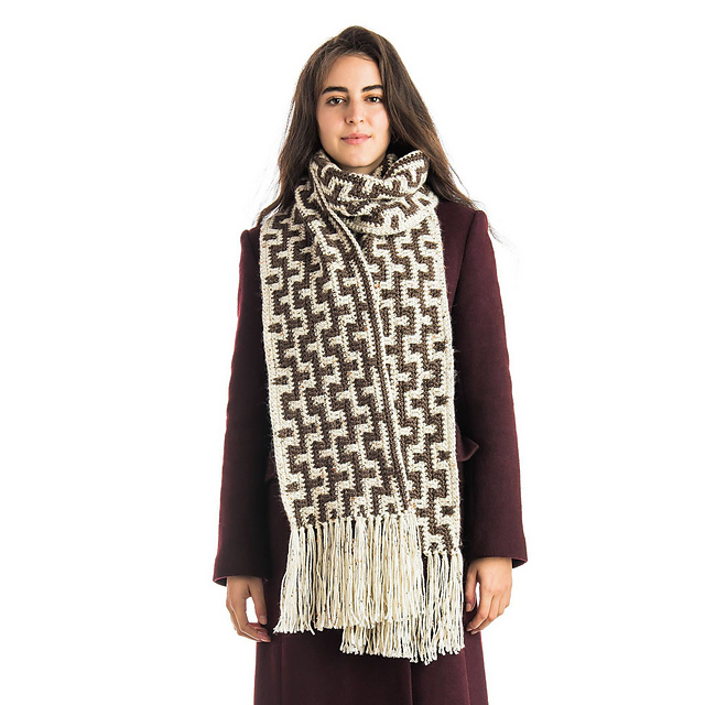 Mosaic Stitch Scarf