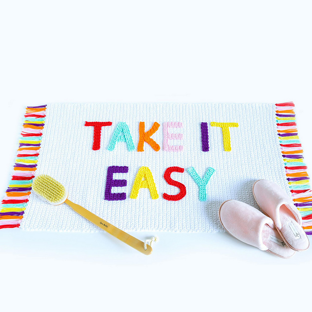 Take it Easy Bath Mat