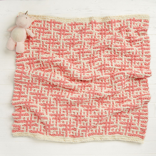 Mosaic Sparkle Baby Blanket​