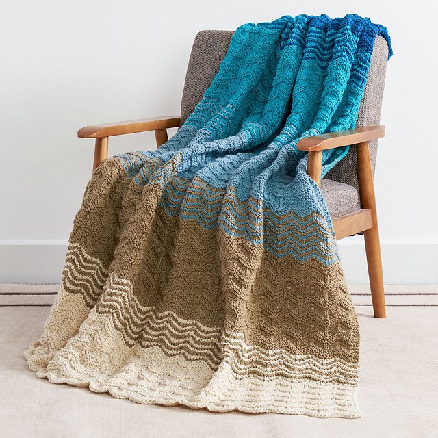 Seaside Sunset Blanket​