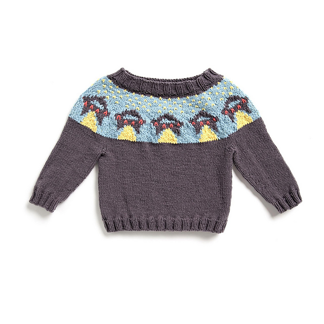 UFO Yoke Sweater