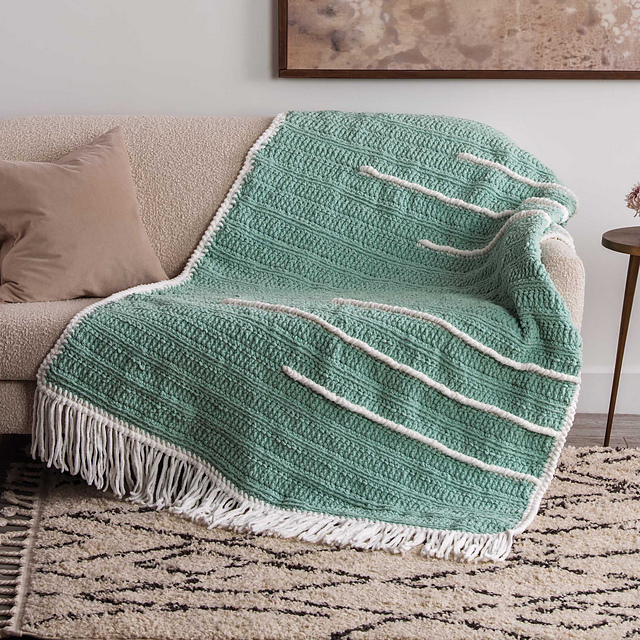 Petite Pinstripe Blanket