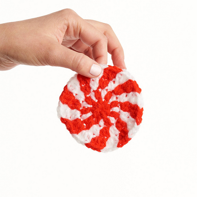 Peppermint Coasters
