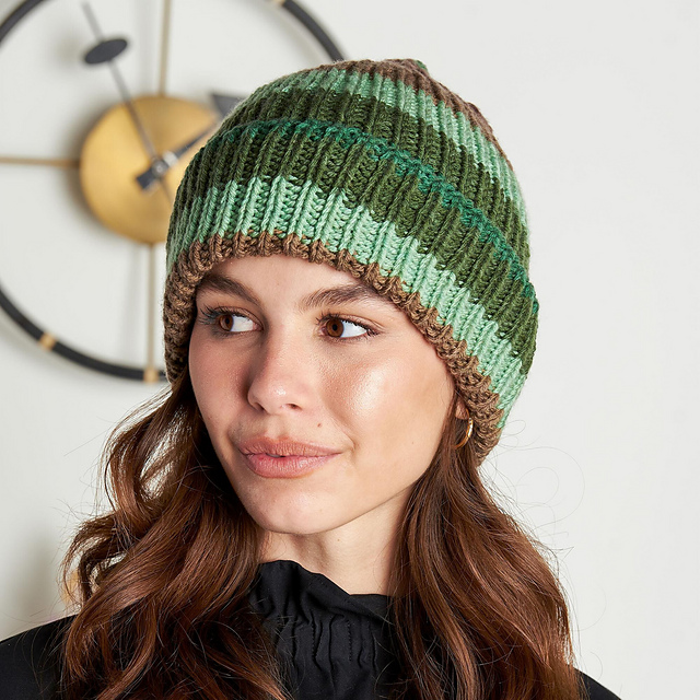 Ribbed Beanie O'Go