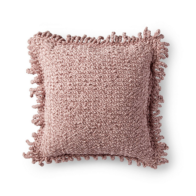 Wicker Stitch Pillow