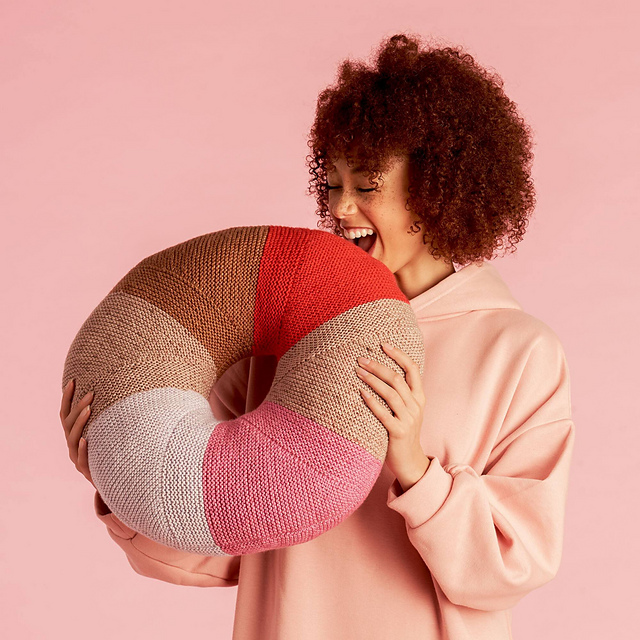 Big Donut Pillow