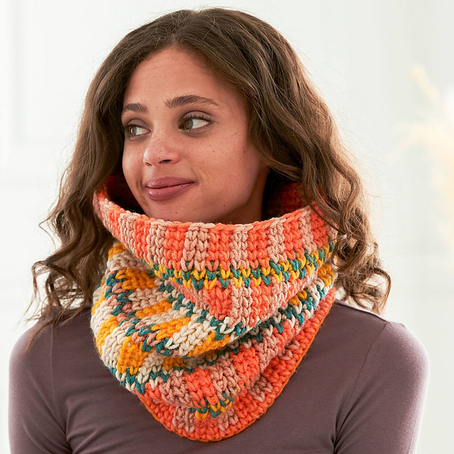 Fair Isle Cowl