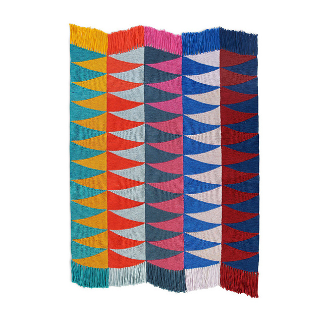 Sawtooth Panels Blanket