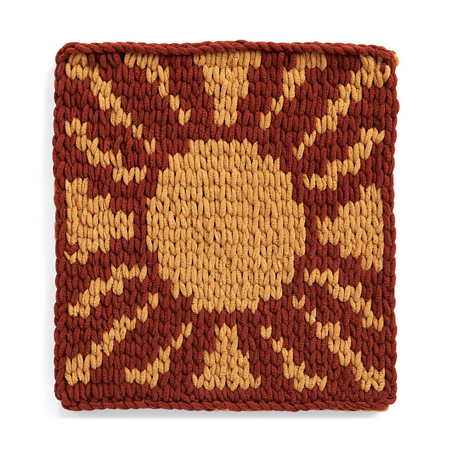 Reversible Sunshine Chair Pad