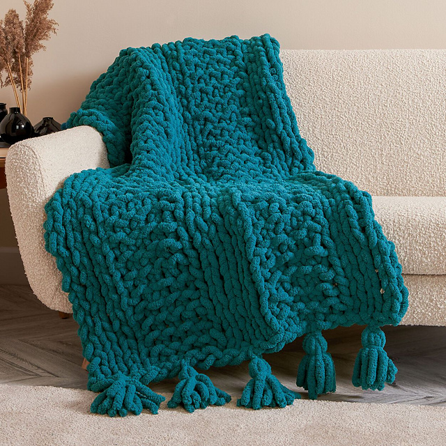 Garter Stripes Blanket