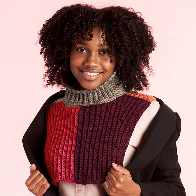 Ribbed Neckwarmer