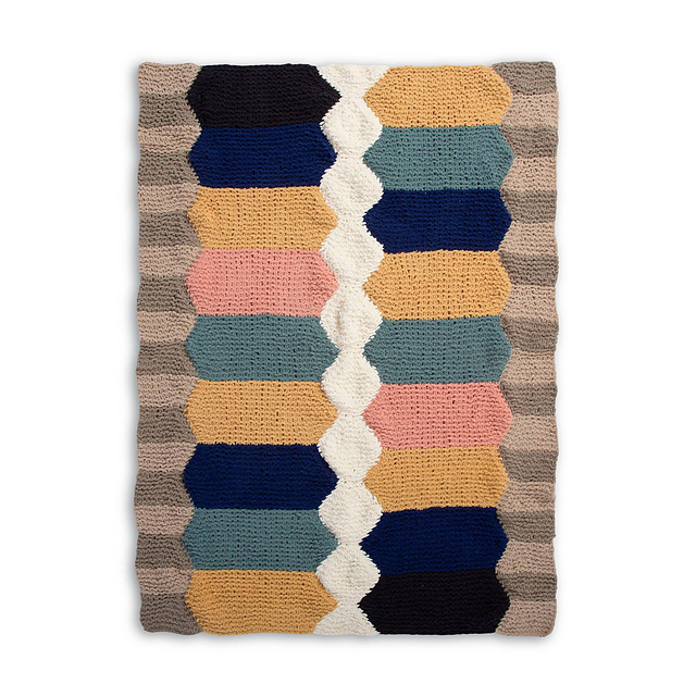 Hexa Lines Blanket
