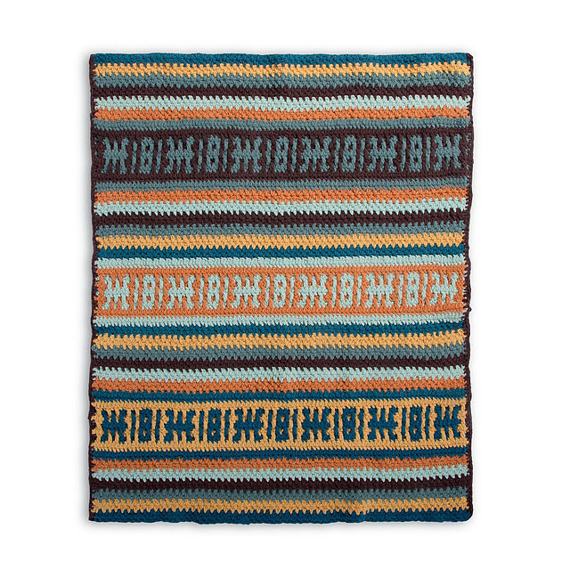 Mosaic Stripes Blanket