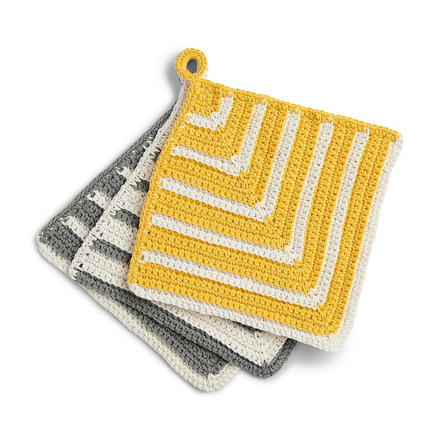Striped Dishcloth Set