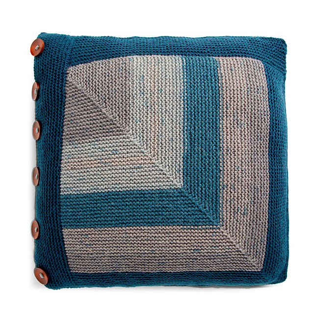 Bold Mitered Stripes Pillow