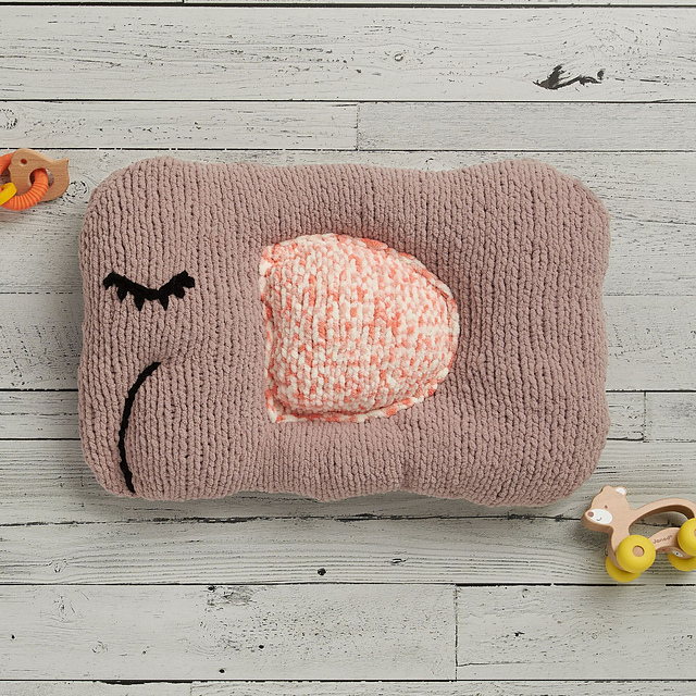 Sleepy Elephant Pillow
