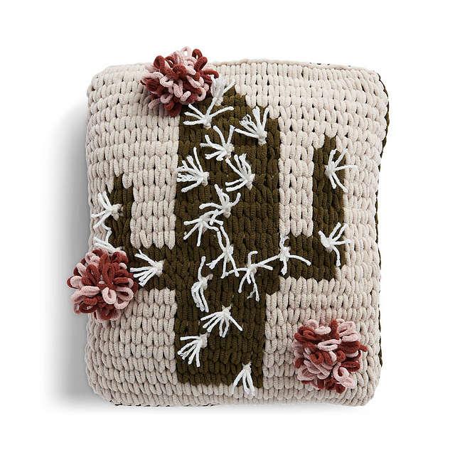 Pompom Cactus Pillow