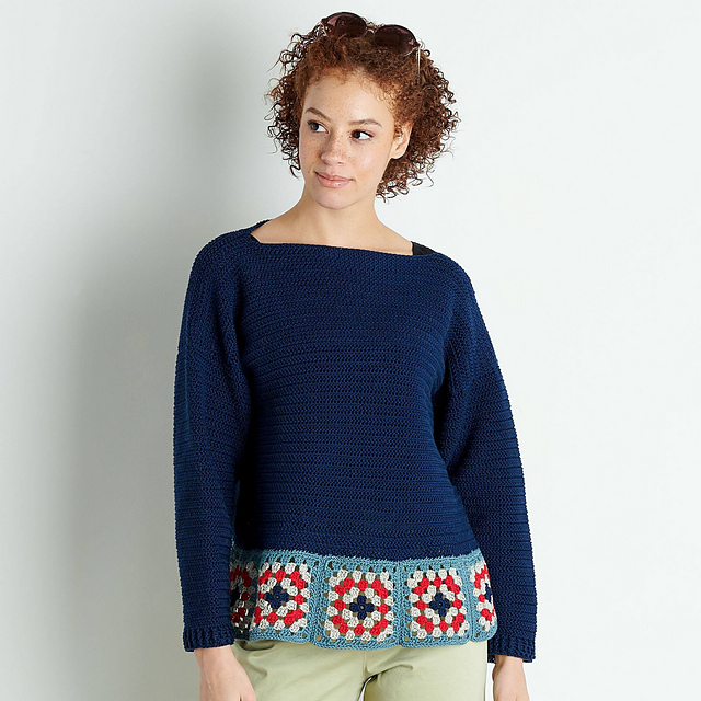 Motif Trim Top