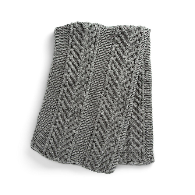 Ascending Braid Blanket