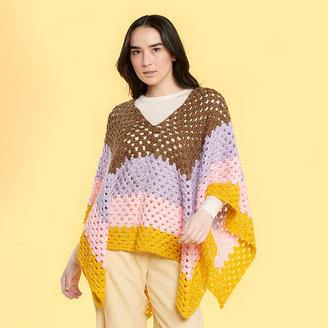 Mitered Granny Color Block