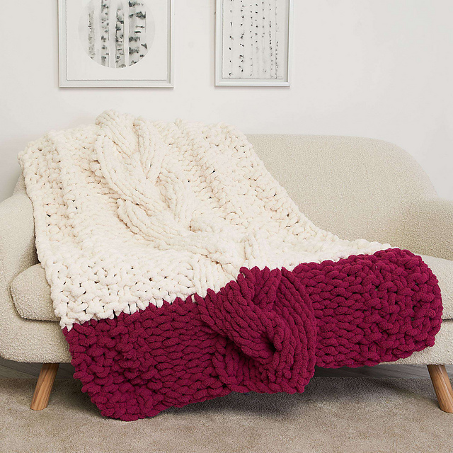 Copious Cable Blanket
