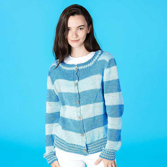 Go-To Striped Cardigan