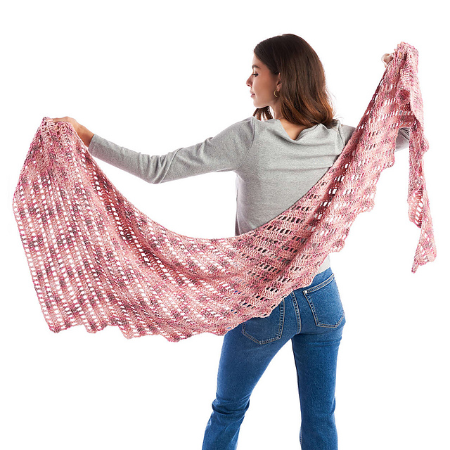 Stair Step Shawl