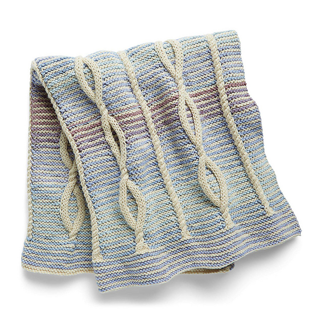 Tonal Cables Lapghan
