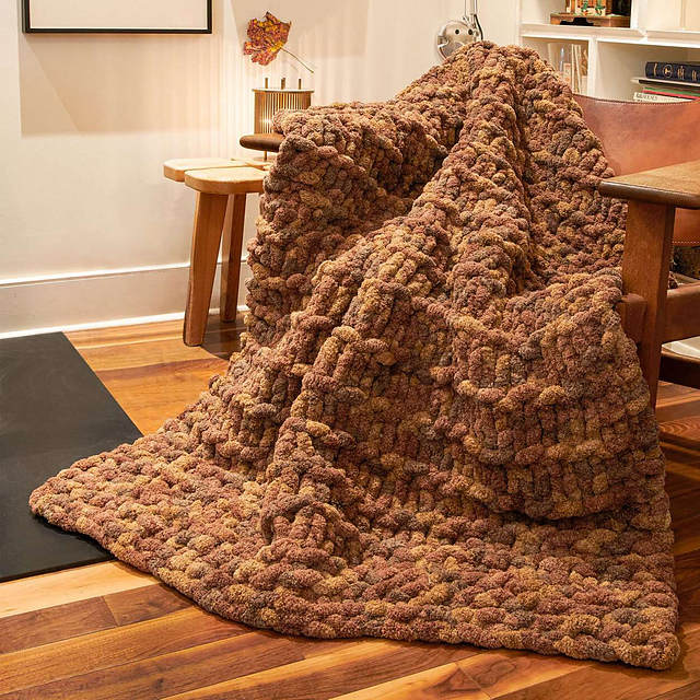 Garter Ridges Blanket