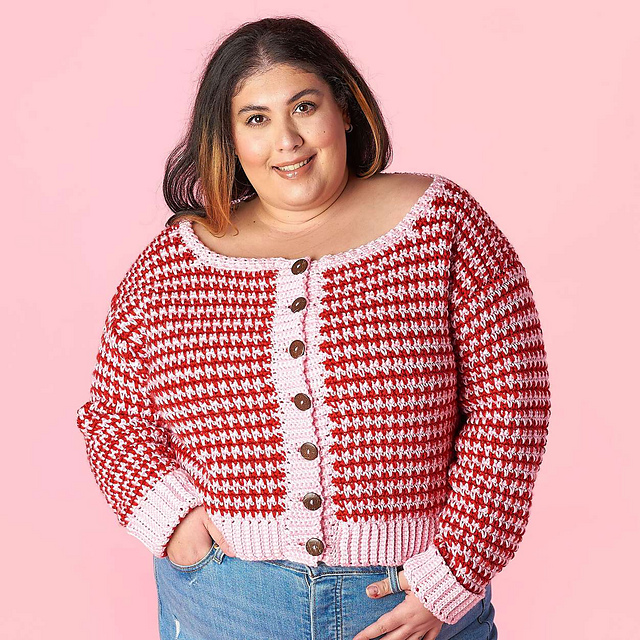 Graphic Cardigan