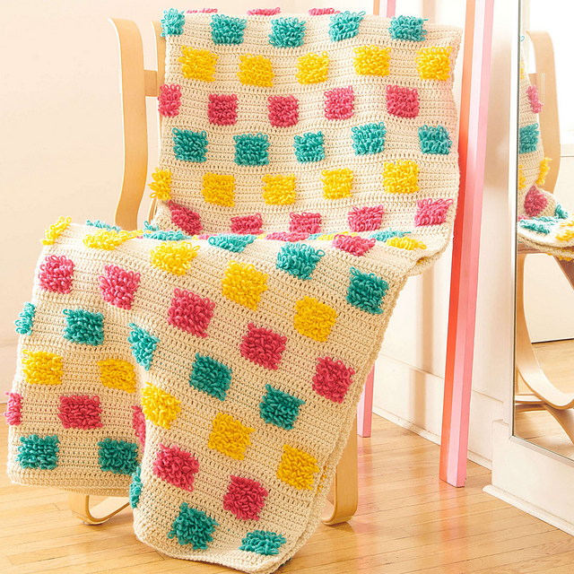 Loopy Stripes Blanket